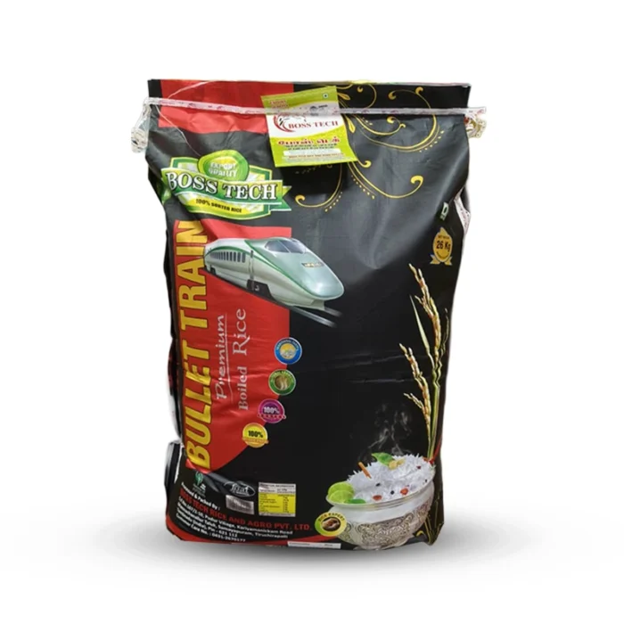 Boss Tech Bullet Train Premium- Boiled Rice 26Kg Bag – Sathyam Traders